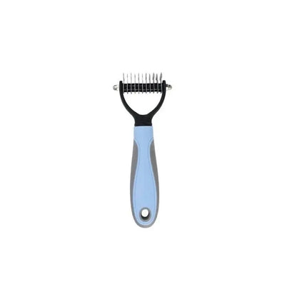 TAILSOFHOME Two-Sided Stainless Steel Pet Deshedding Brush