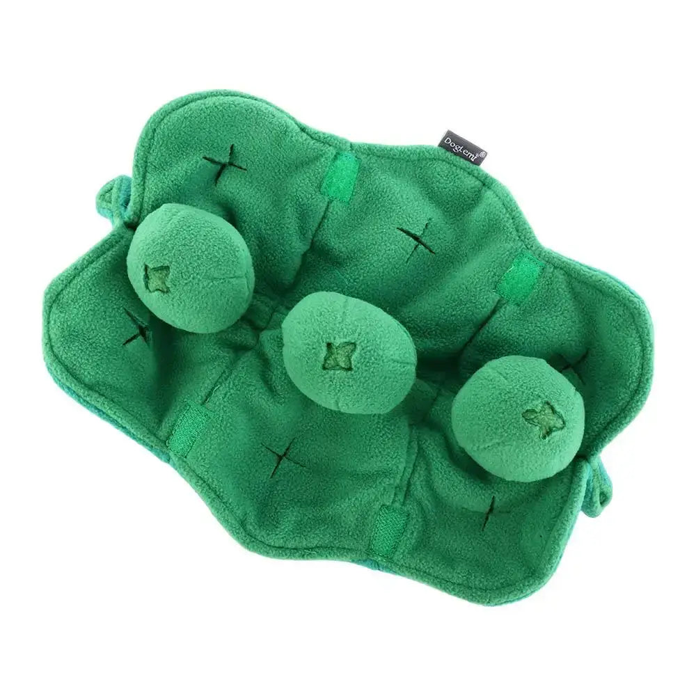 TAILSOFHOME Sniffing Squeaky Treat Dispenser Dog Puzzle Toy