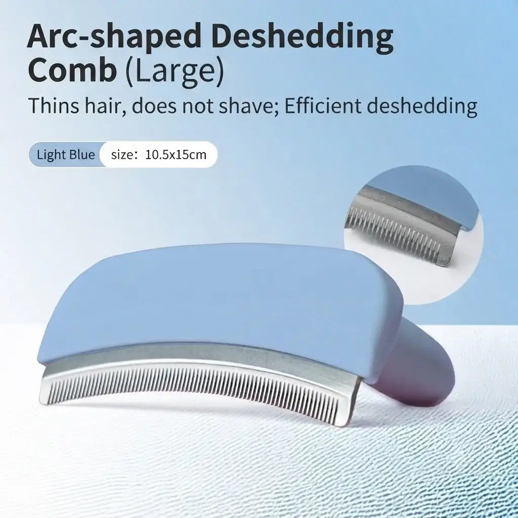 TAILSOFHOME Pet Deshedding Brush for Dogs and Cats