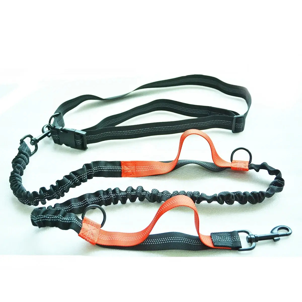 TAILSOFHOME Retractable Hands-Free Reflective Dog Leash