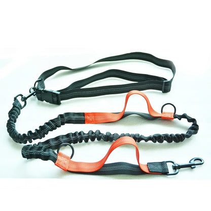 TAILSOFHOME Retractable Hands-Free Reflective Dog Leash