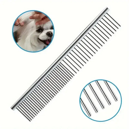 TAILSOFHOME 2-Sided Pet Grooming Kit for Dogs Cats and Rabbits