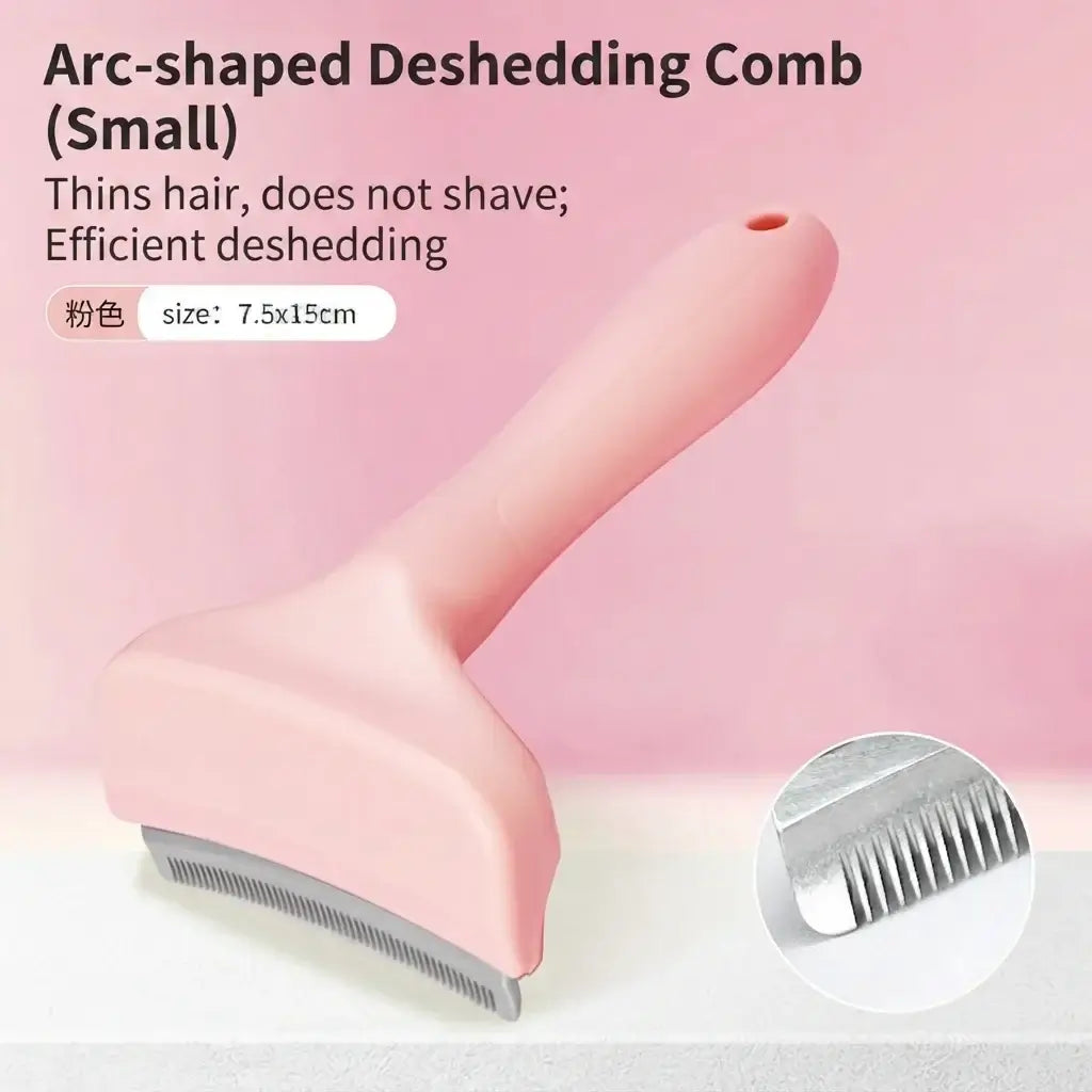 TAILSOFHOME Pet Deshedding Brush for Dogs and Cats