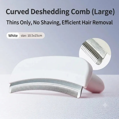 TAILSOFHOME Pet Deshedding Brush for Dogs and Cats