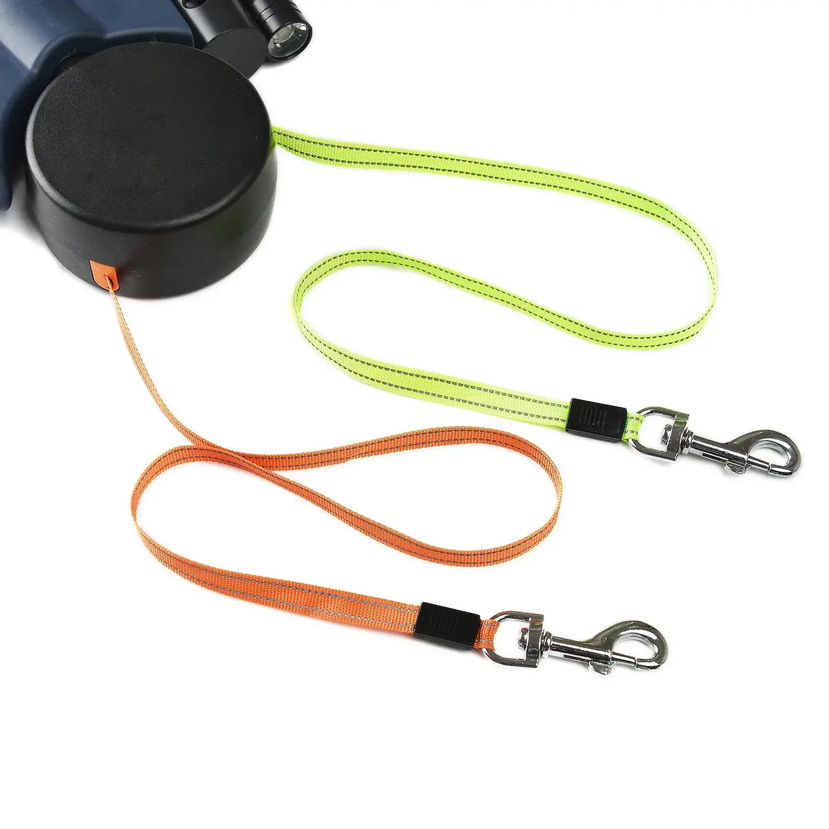 TAILSOFHOME Retractable Nylon Dog Leash with Lights