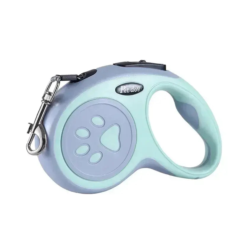 TAILSOFHOME Retractable Nylon Dog Leash with One-Click Brake