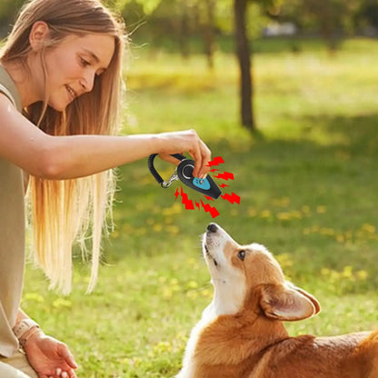 TAILSOFHOME 2-in-1 Pet Training Clicker and Dog Whistle