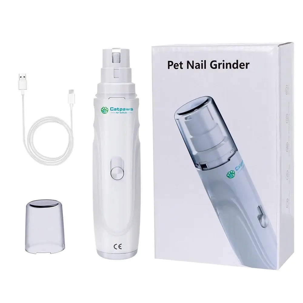 TAILSOFHOME USB Rechargeable 2-Speed Dog Nail Grinder