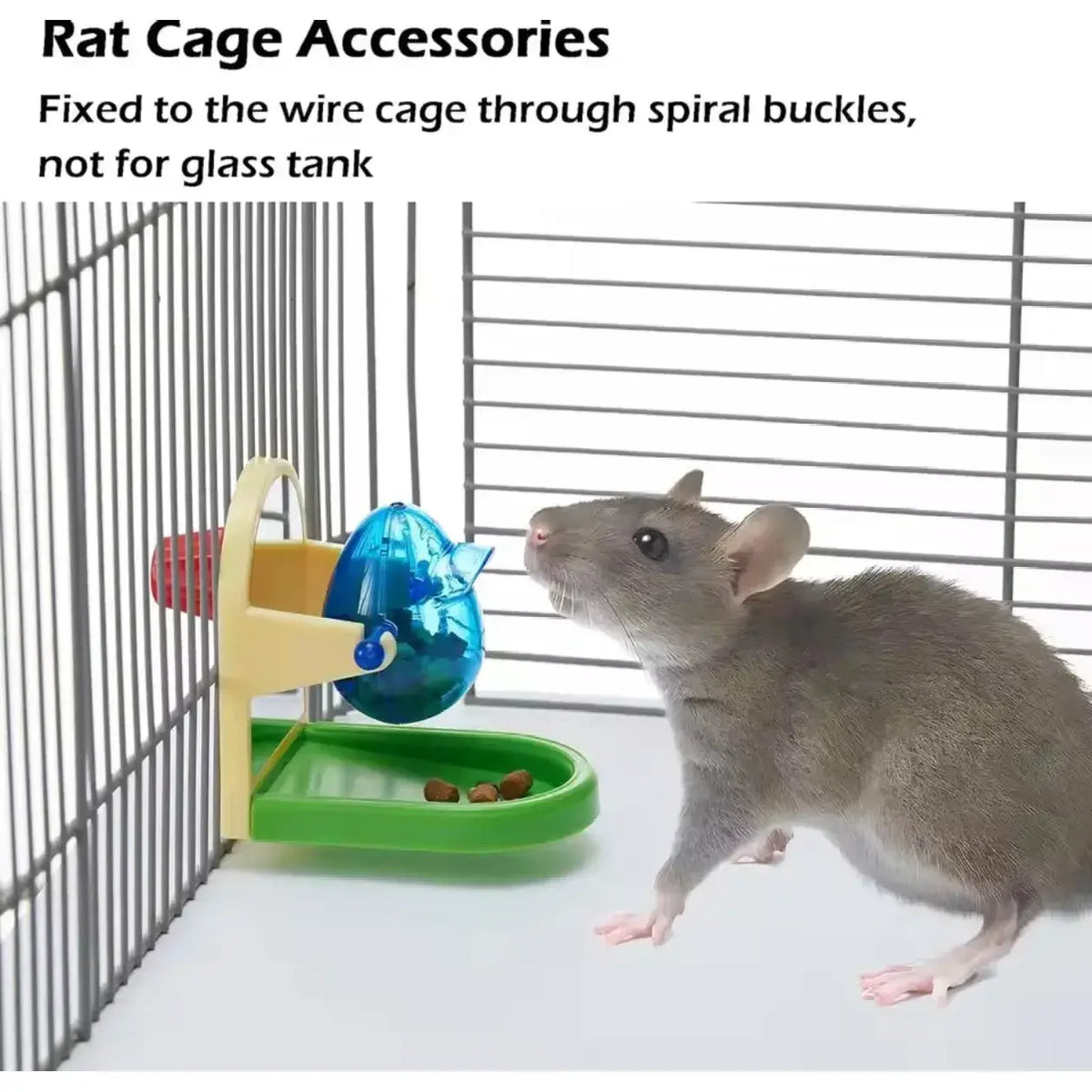 TAILSOFHOME Interactive Rat Enrichment Foraging Puzzle Toy