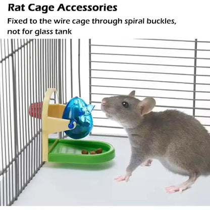 TAILSOFHOME Interactive Rat Enrichment Foraging Puzzle Toy