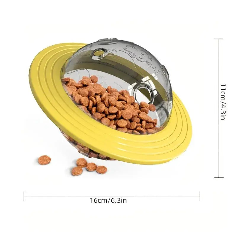 TAILSOFHOME Interactive Food Dispensing Puzzle Ball for Dogs