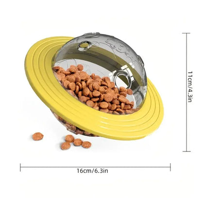TAILSOFHOME Interactive Food Dispensing Puzzle Ball for Dogs