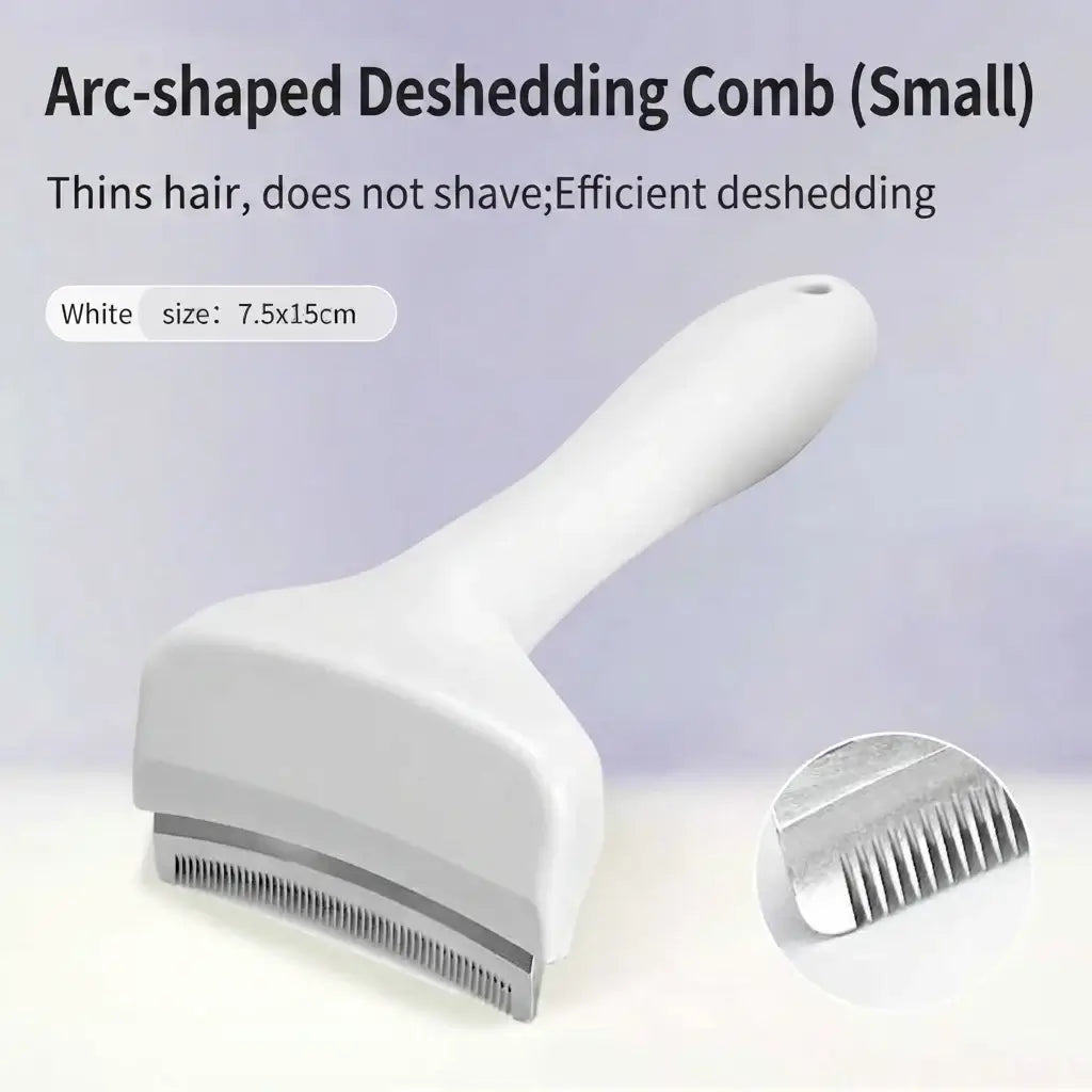 TAILSOFHOME Pet Deshedding Brush for Dogs and Cats