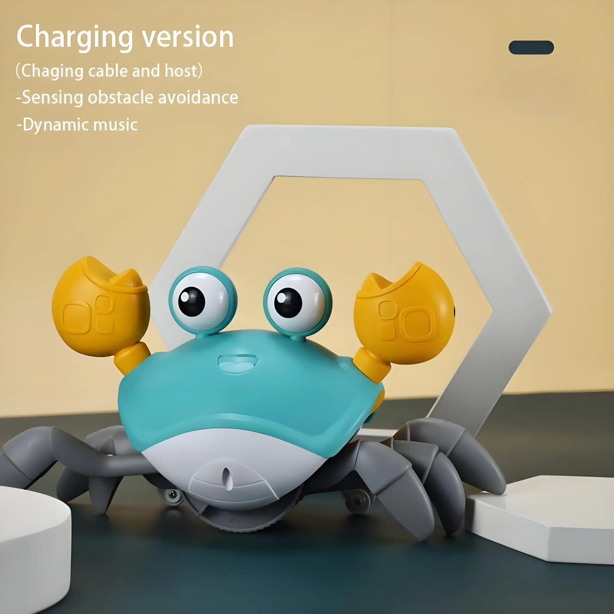 CrabbyDash SmTAILSOFHOME Smart Wireless Pet Water Fountain 3Lart Escape Toy – The Musical, Moving Pet Kids Can’t Catch