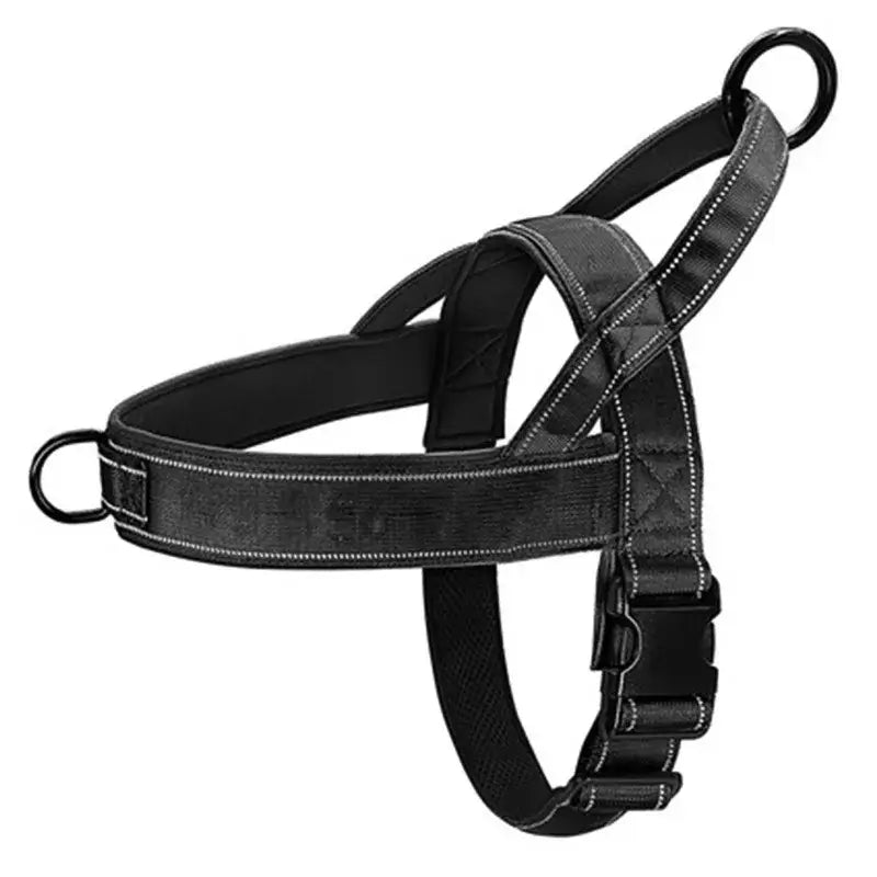 TAILSOFHOME 1000D Tactical Anti-Pull Dog Harness for Large Dogs