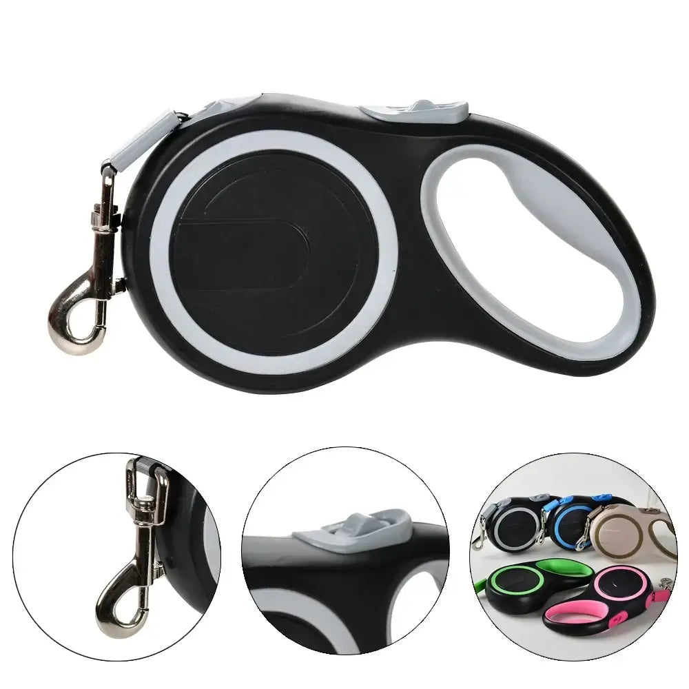 TAILSOFHOME 5m/8m Retractable Nylon Dog Leash for Walking