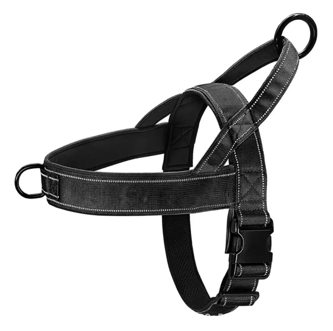 TAILSOFHOME Tactical No-Pull Reflective Dog Harness for Large Dogs