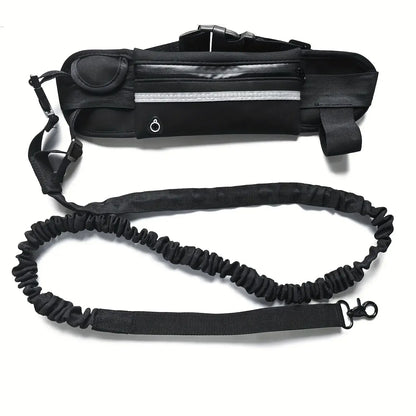 TAILSOFHOME Hands-Free Adjustable Dog Leash with Waist Belt