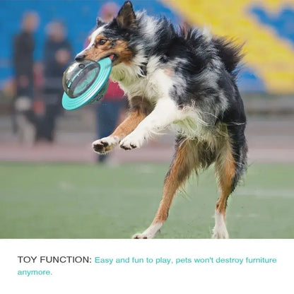 TAILSOFHOME Interactive Food Dispensing Puzzle Ball for Dogs