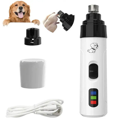 TAILSOFHOME Low Noise USB Rechargeable Dog and Cat Nail Grinder