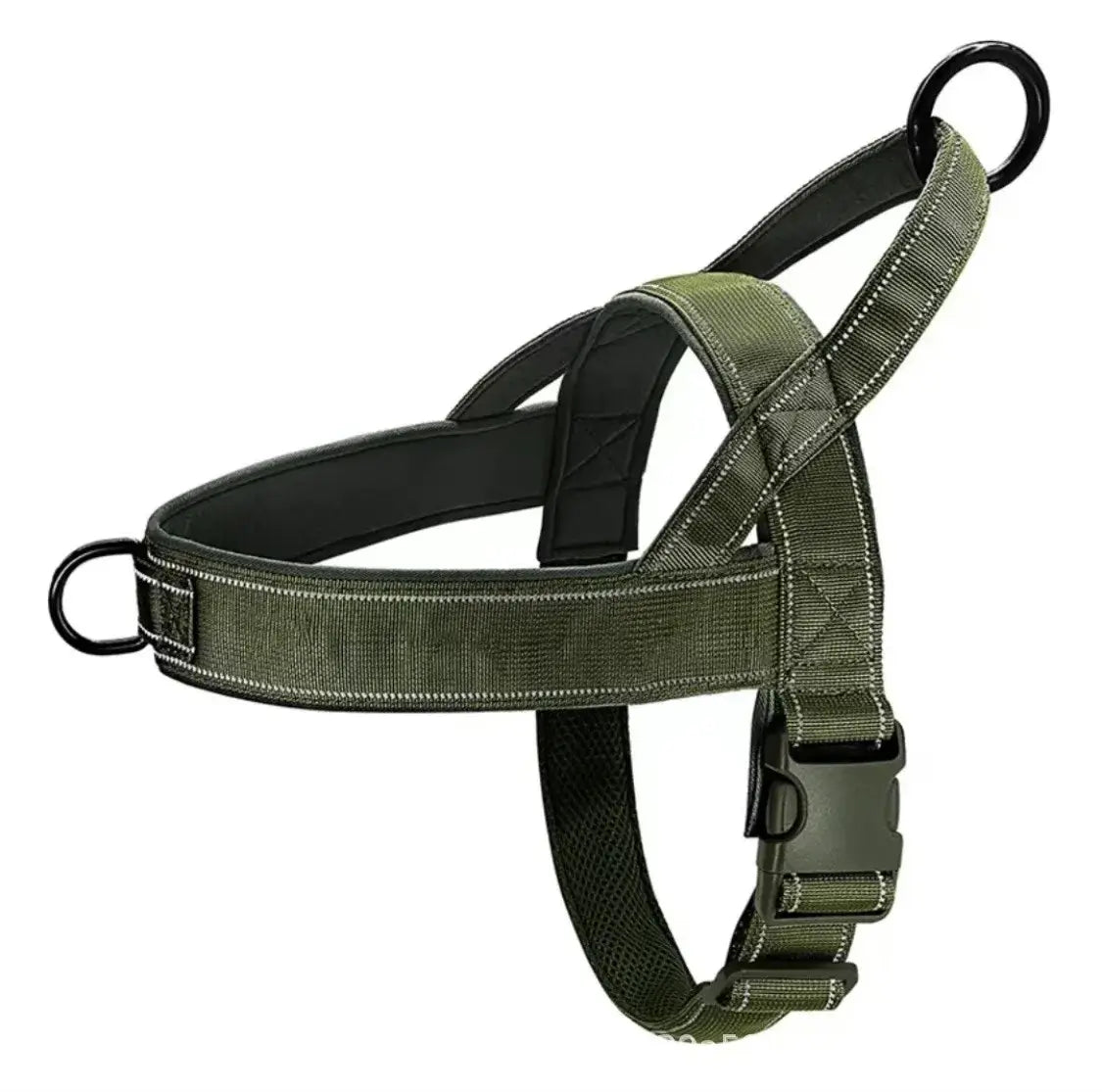 TAILSOFHOME Tactical No-Pull Reflective Dog Harness for Large Dogs
