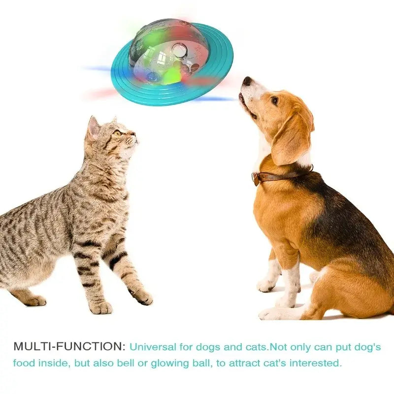 TAILSOFHOME Interactive Food Dispensing Puzzle Ball for Dogs
