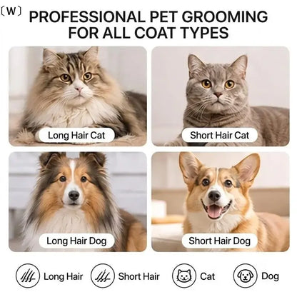 TAILSOFHOME Pet Deshedding Brush for Dogs and Cats