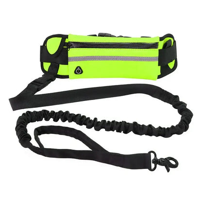 TAILSOFHOME Hands-Free Reflective Dog Leash with Waist Bag