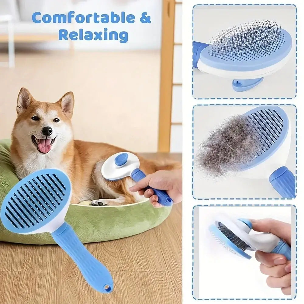 TAILSOFHOME 9-Piece Pet Grooming Kit for Dogs and Cats