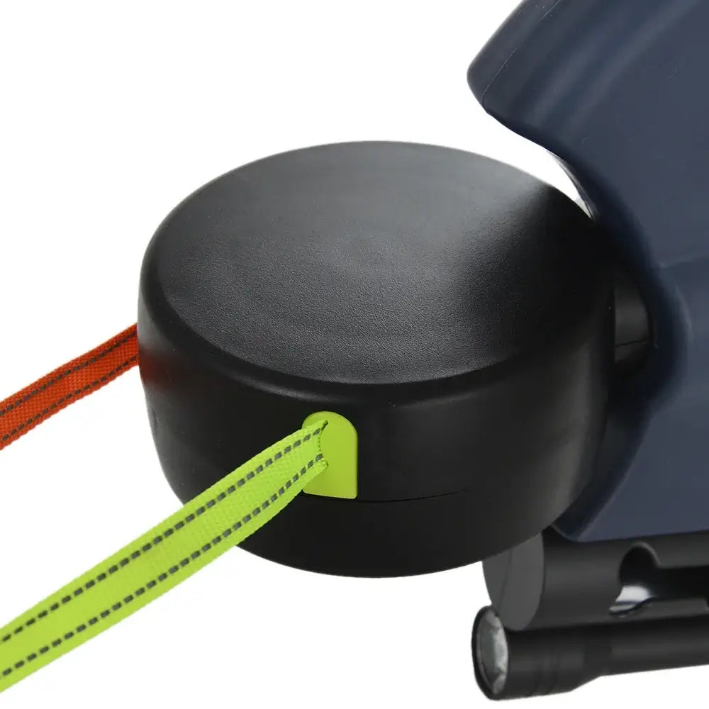 TAILSOFHOME Retractable Nylon Dog Leash with Lights