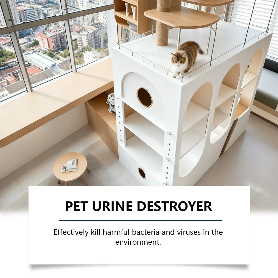 TAILSOFHOME Pet Urine Odor Eliminator for Carpets Floors Furniture