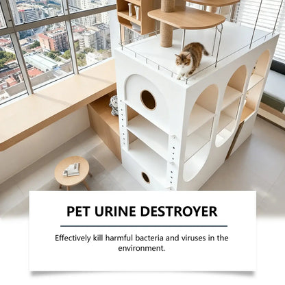 TAILSOFHOME Pet Urine Odor Eliminator for Carpets Floors Furniture