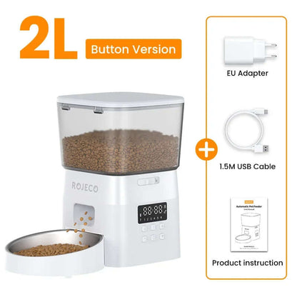 TAILSOFHOME Smart Automatic Pet Feeder for Cats and Dogs
