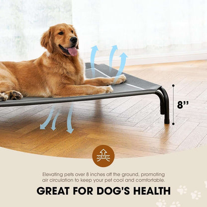 Elevated DTAILSOFHOME Smart Wireless Pet Water Fountain 3Log Cooling Bed