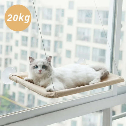 TAILSOFHOME SunBasker Window Hammock Seat for Cats