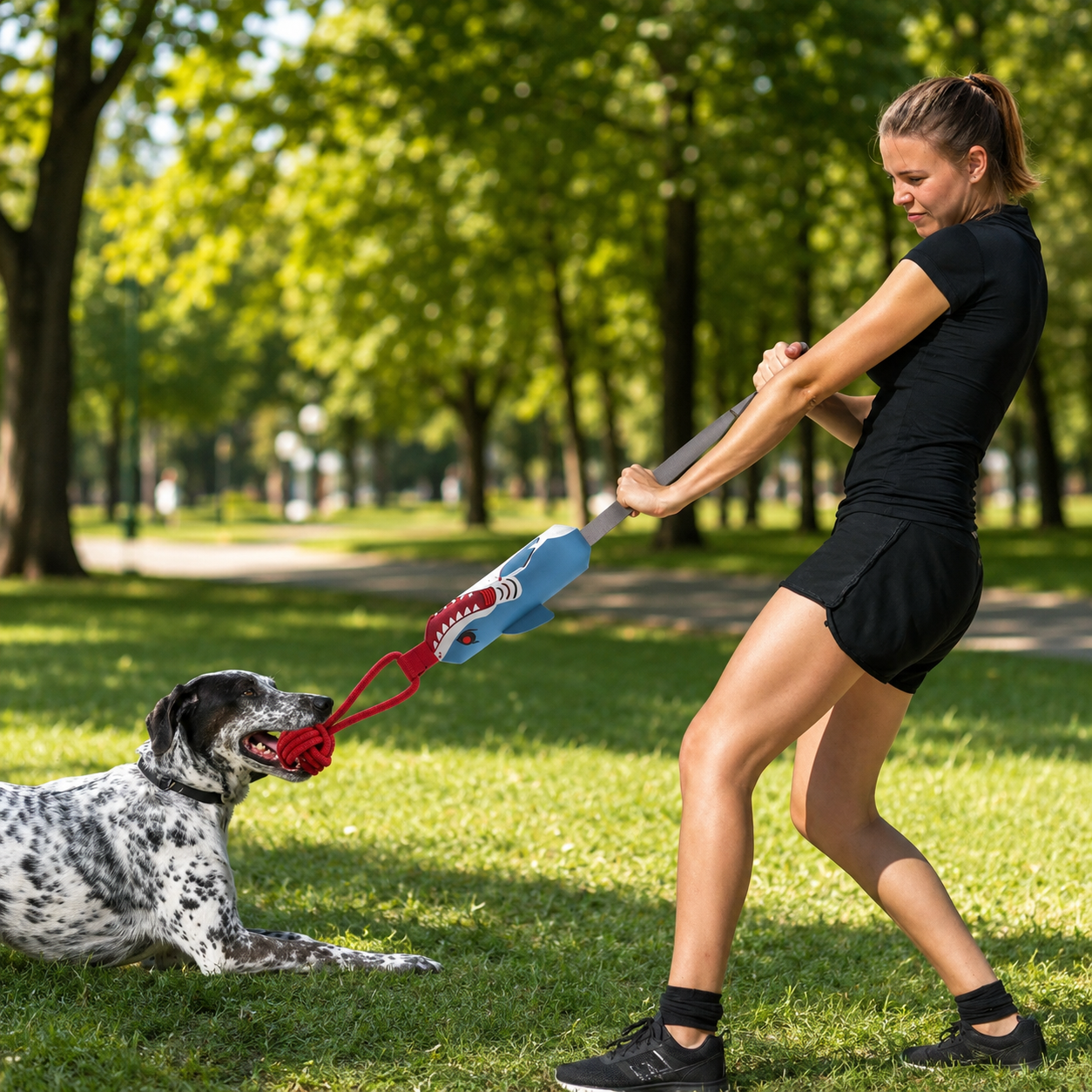 Dog Tug Rope Toy – Durable Braided Chew & Tug