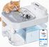 Cat Drinking Water FountainTAILSOFHOME Vintage Aquarium Shipwreck Resin Boat Decoration