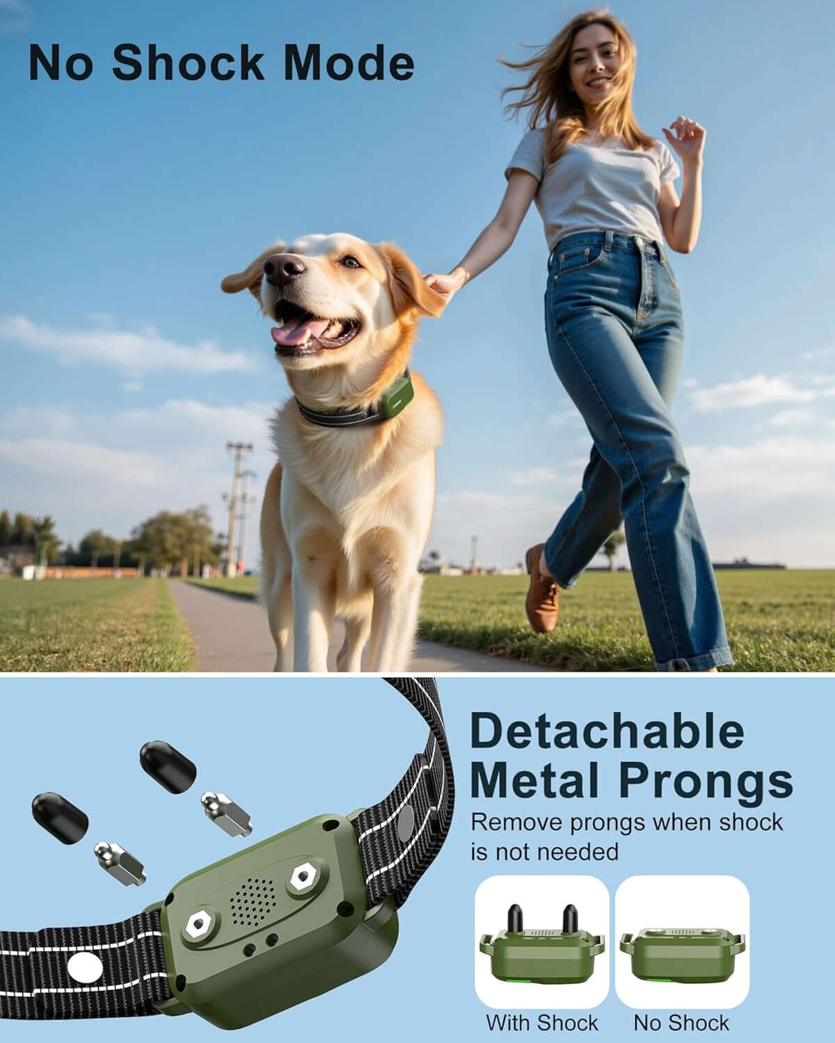 TAILSOFHOME Remote Control Dog Training Collar