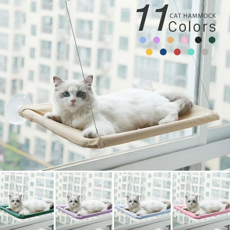 TAILSOFHOME SunBasker Window Hammock Seat for Cats