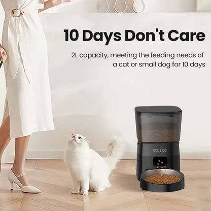 TAILSOFHOME Smart Automatic Pet Feeder for Cats and Dogs
